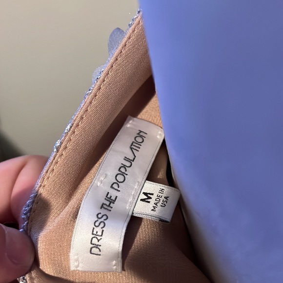 Dress the Population Lace Valerie Halter Wedding Guest Dress Size M - Picture 9 of 12